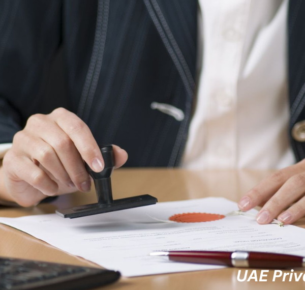 UAE Private Notary Fine