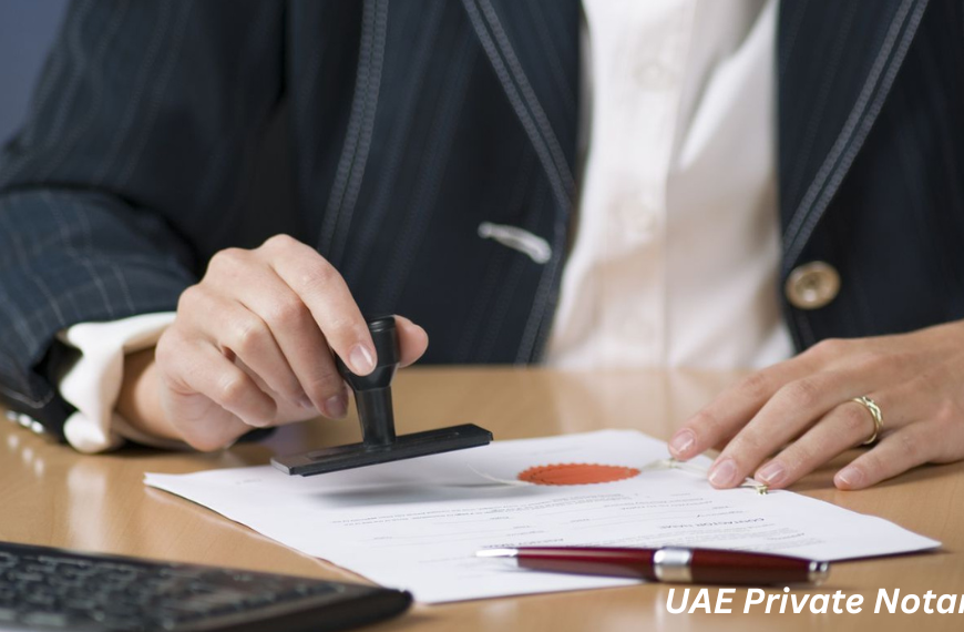 UAE Private Notary Fine
