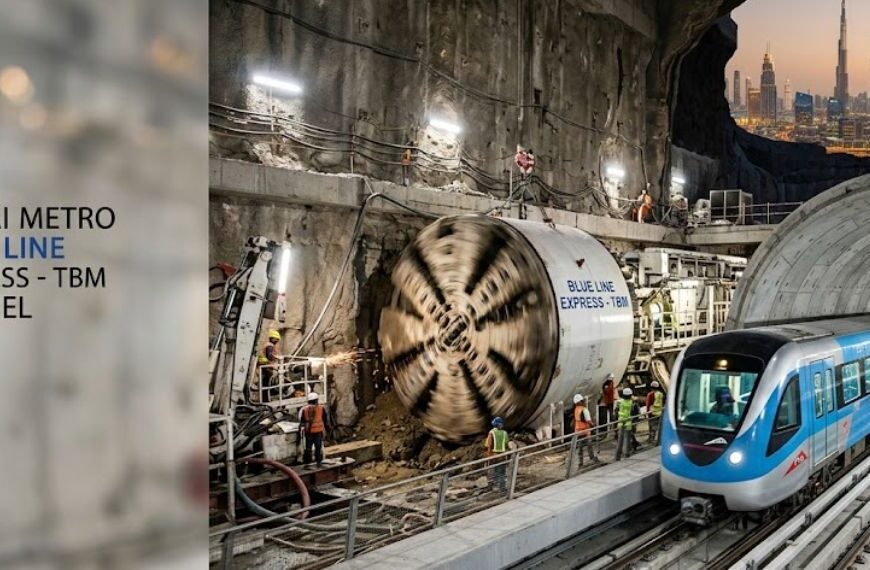 Dubai Metro Blue Line Tunnelling