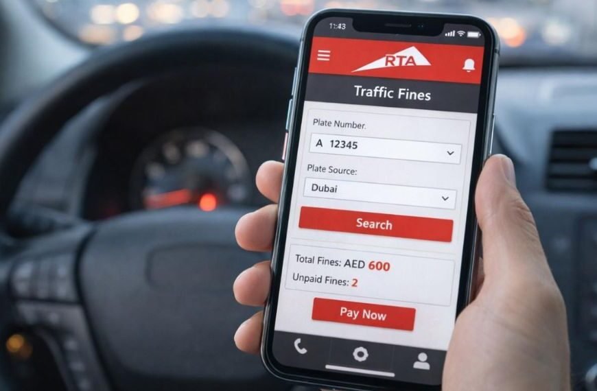 Dubai Parking Fine Check Online (2026) RTA Fine Guide