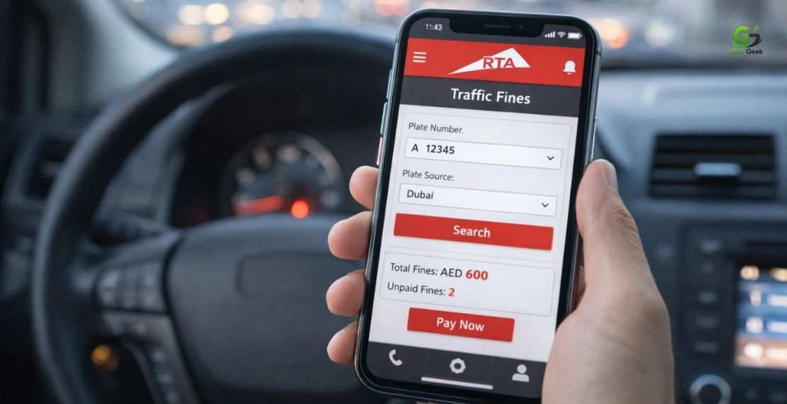 Dubai Parking Fine Check Online (2026) RTA Fine Guide