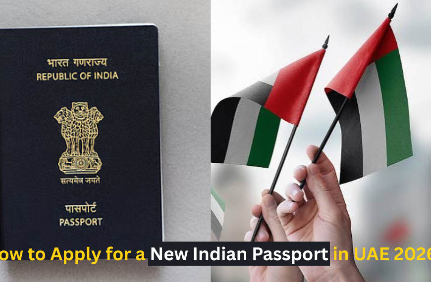 How to Apply for a New Indian Passport in UAE 2026