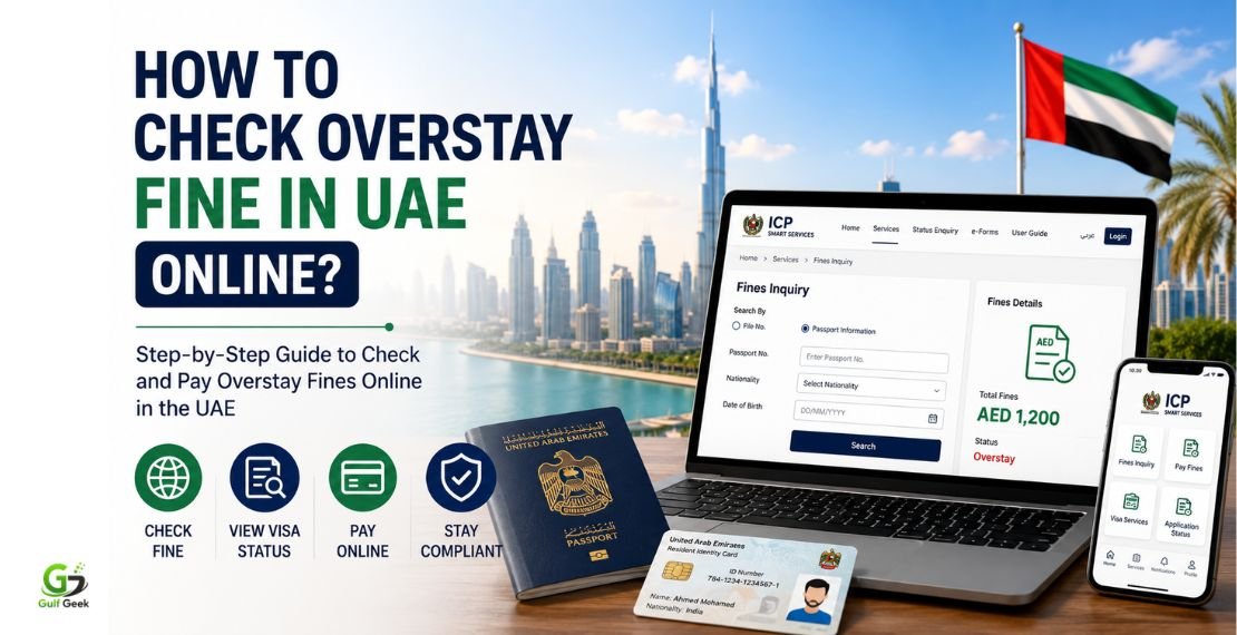 How to Check Overstay Fine in UAE Online