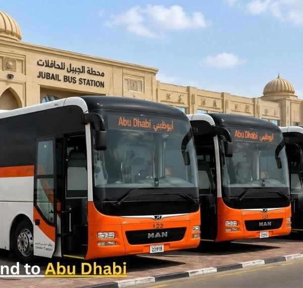 Jubail Bus Stand to Abu Dhabi