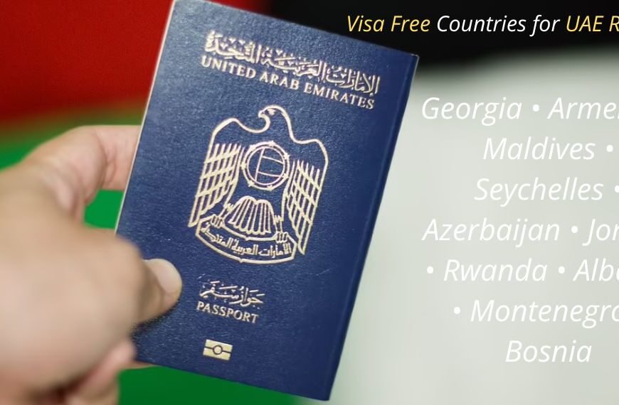 Visa Free Countries for UAE Residents