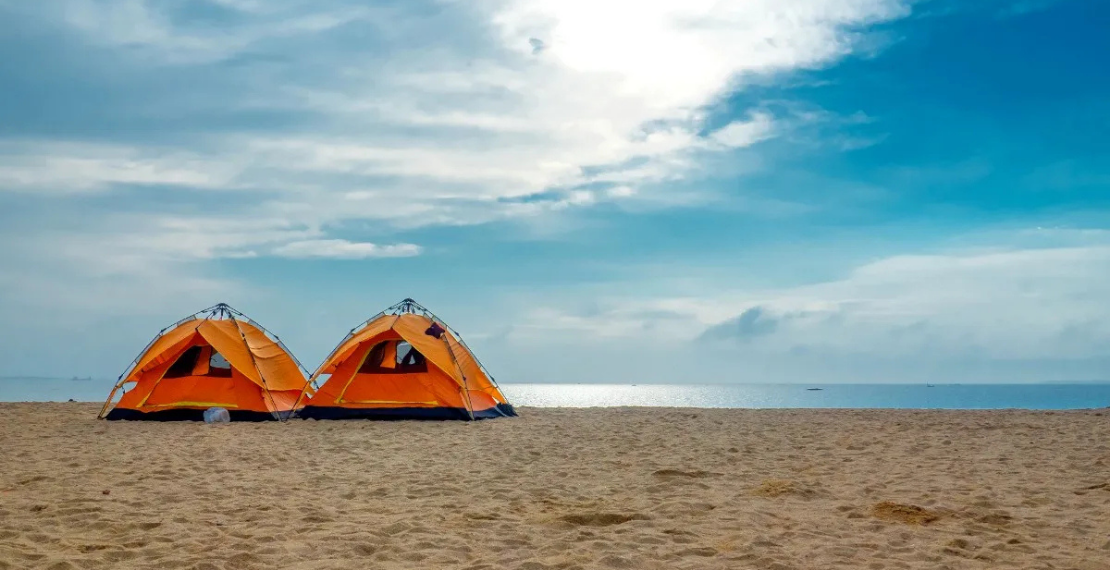 Al Aqah Beach Camping