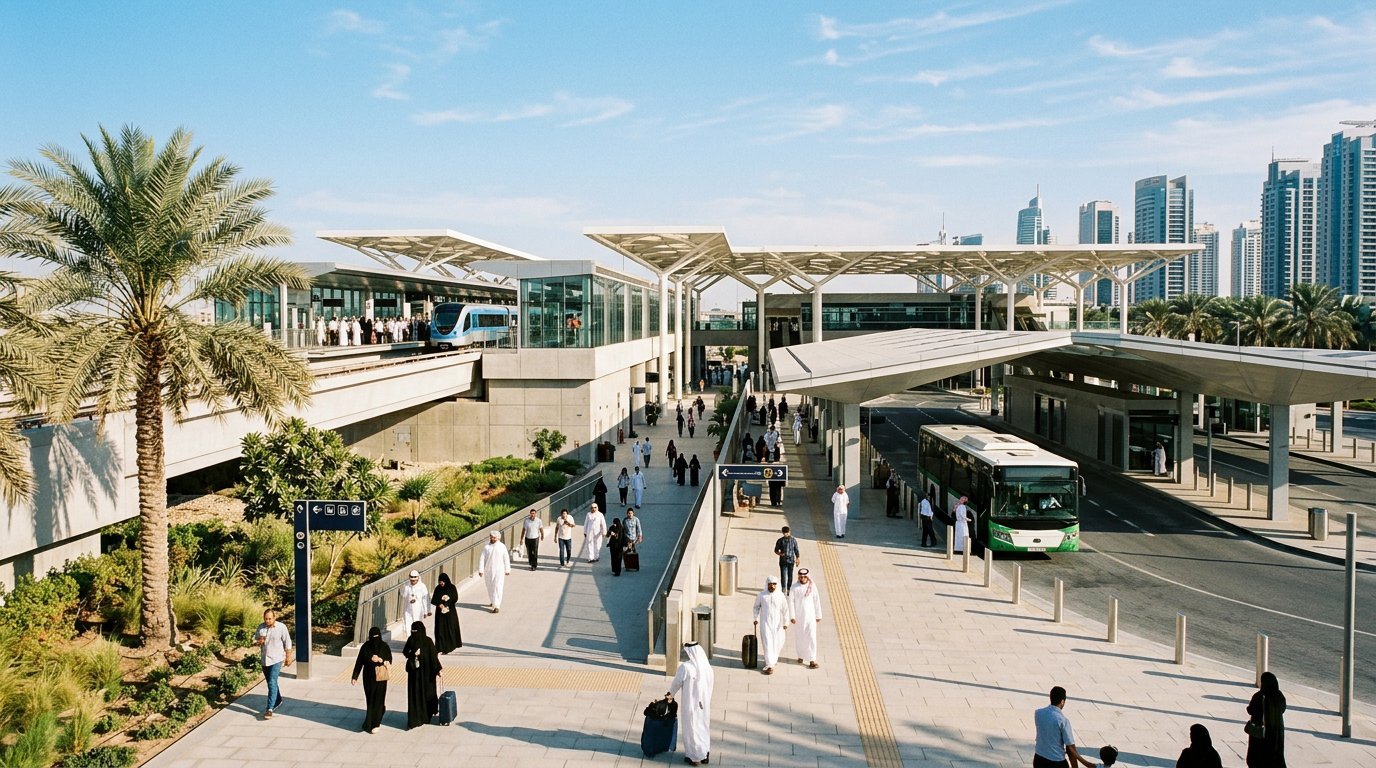 UAE Public Transport Guide: Metro, Bus, Tram & Taxi