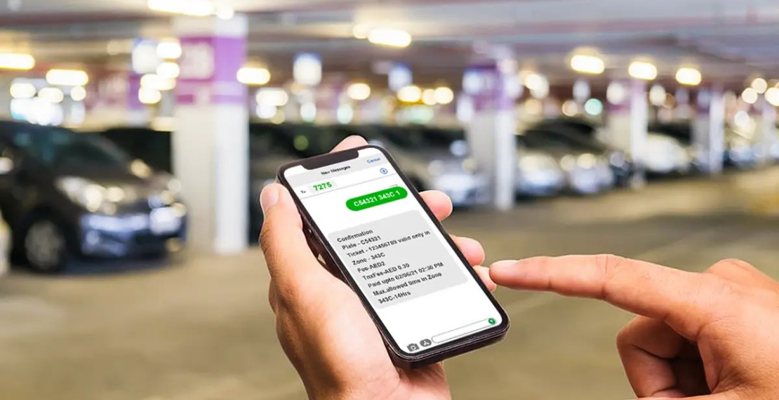 How to Extend Sharjah Parking by SMS