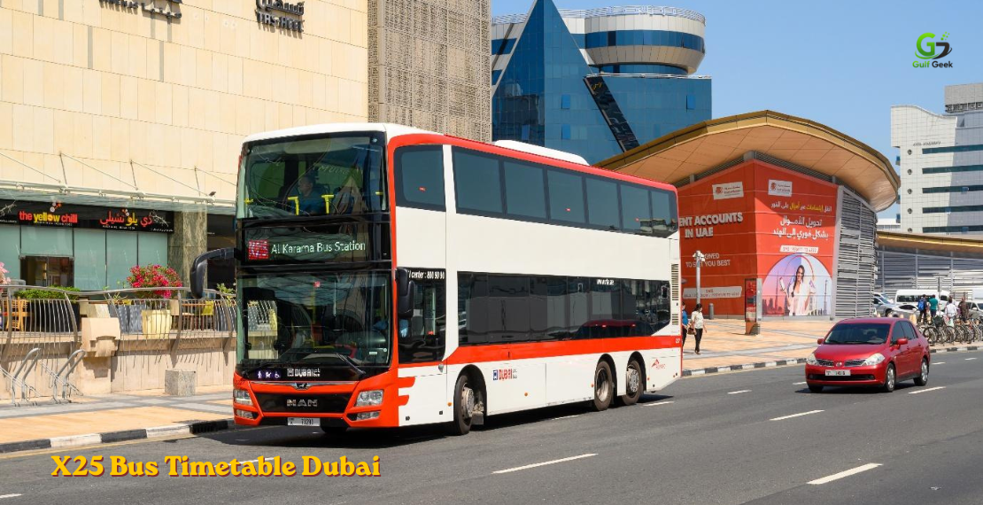 X25 Bus Timetable Dubai